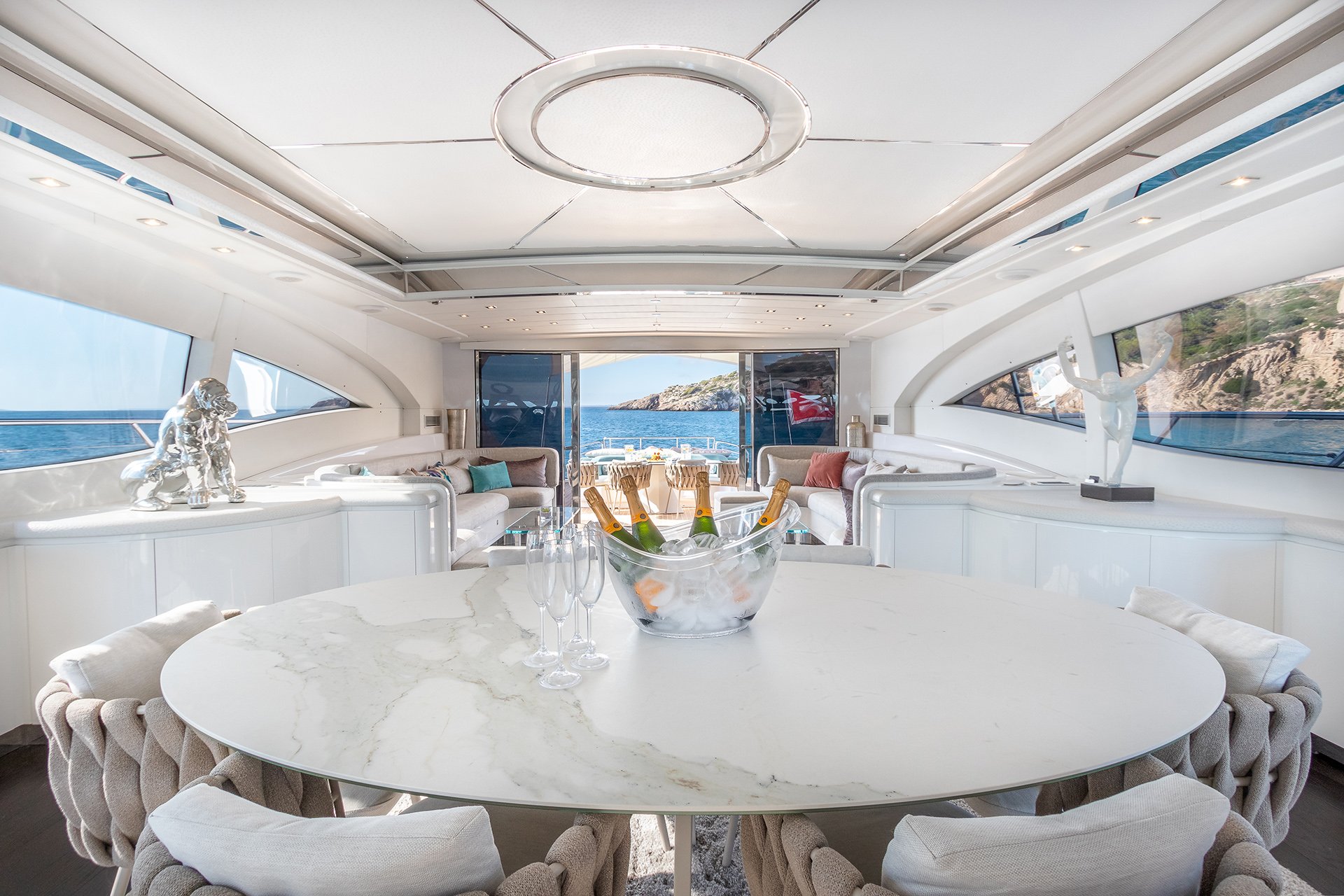 Luxury yachting in Ibiza